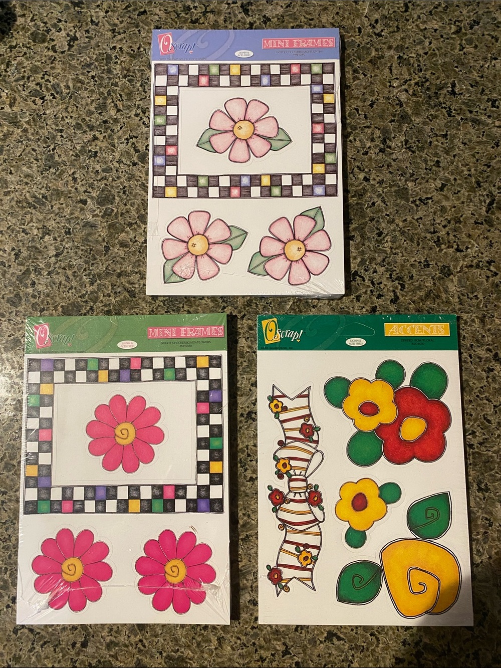 60 o’Scrap scrapbook die cuts
